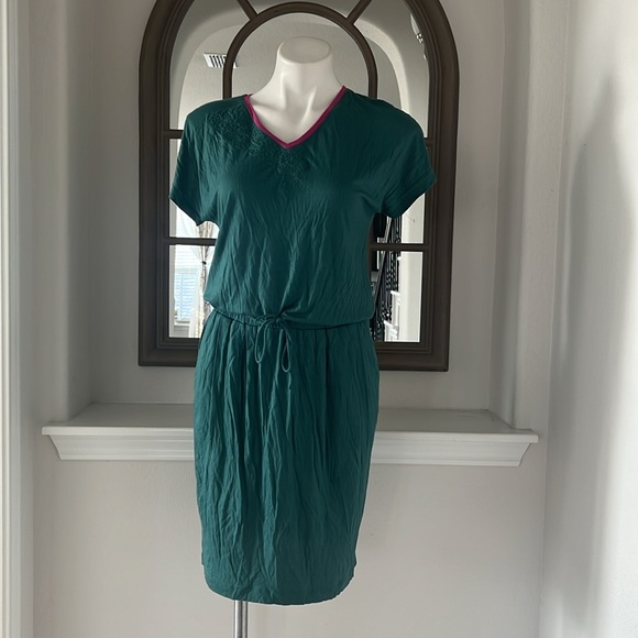 Catherine Andre Botanik Dress, Green Size S New w/Tag - Picture 10 of 10